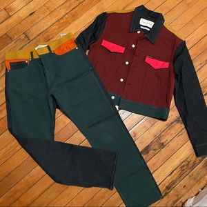 Calvin Klein set ( when RAF was creative Director)